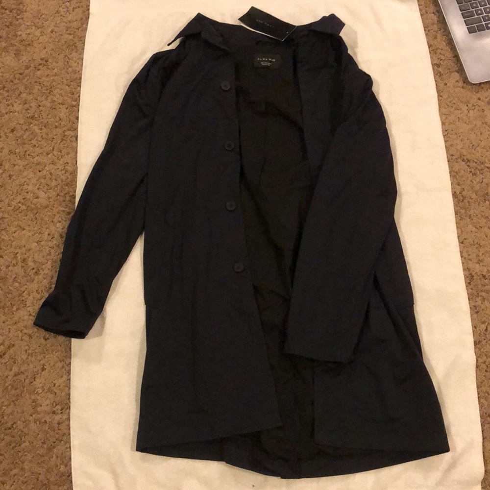 New with tags Zara Man trench coat